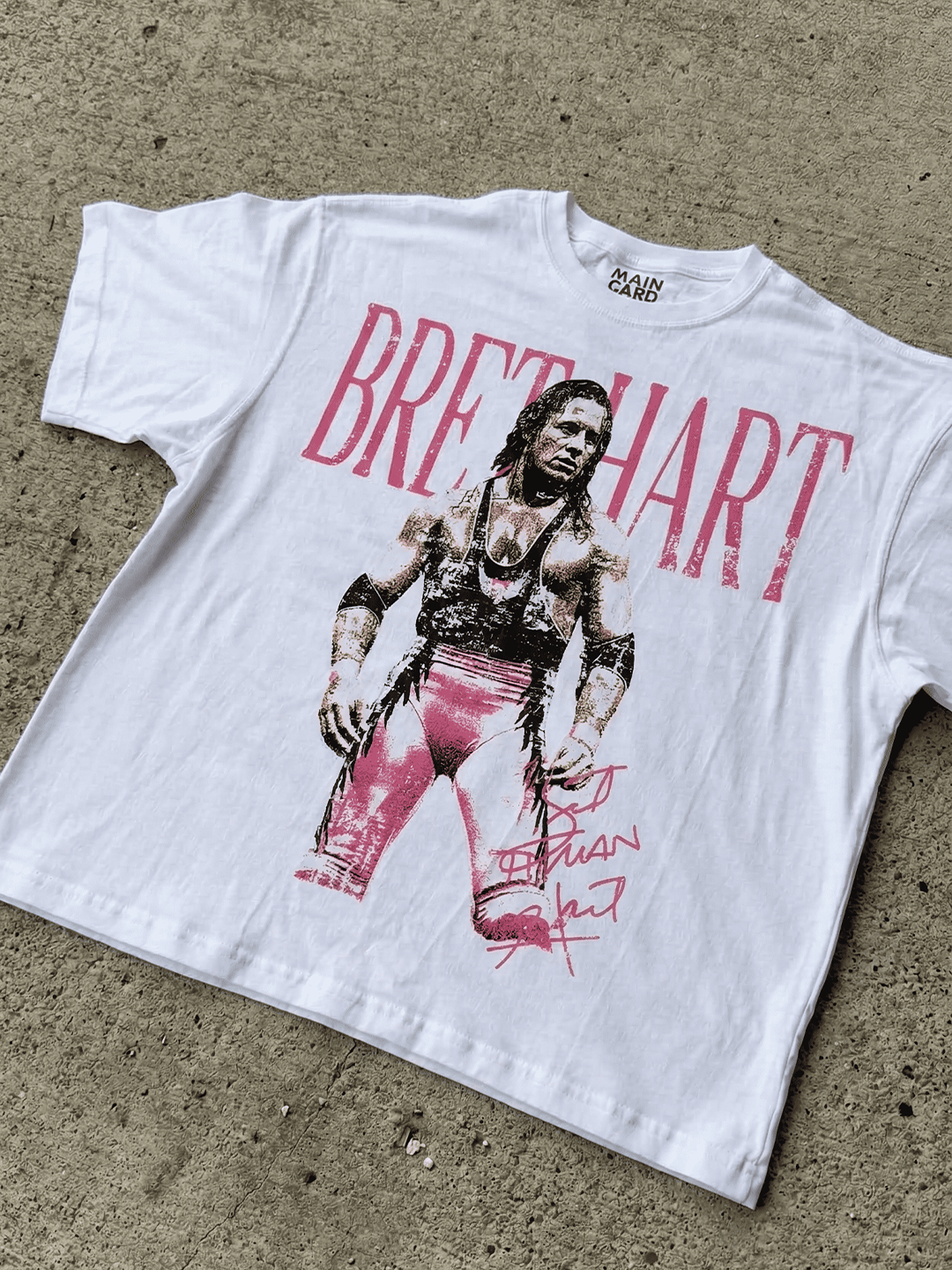 Playera Oversize Bret Hart Legacy