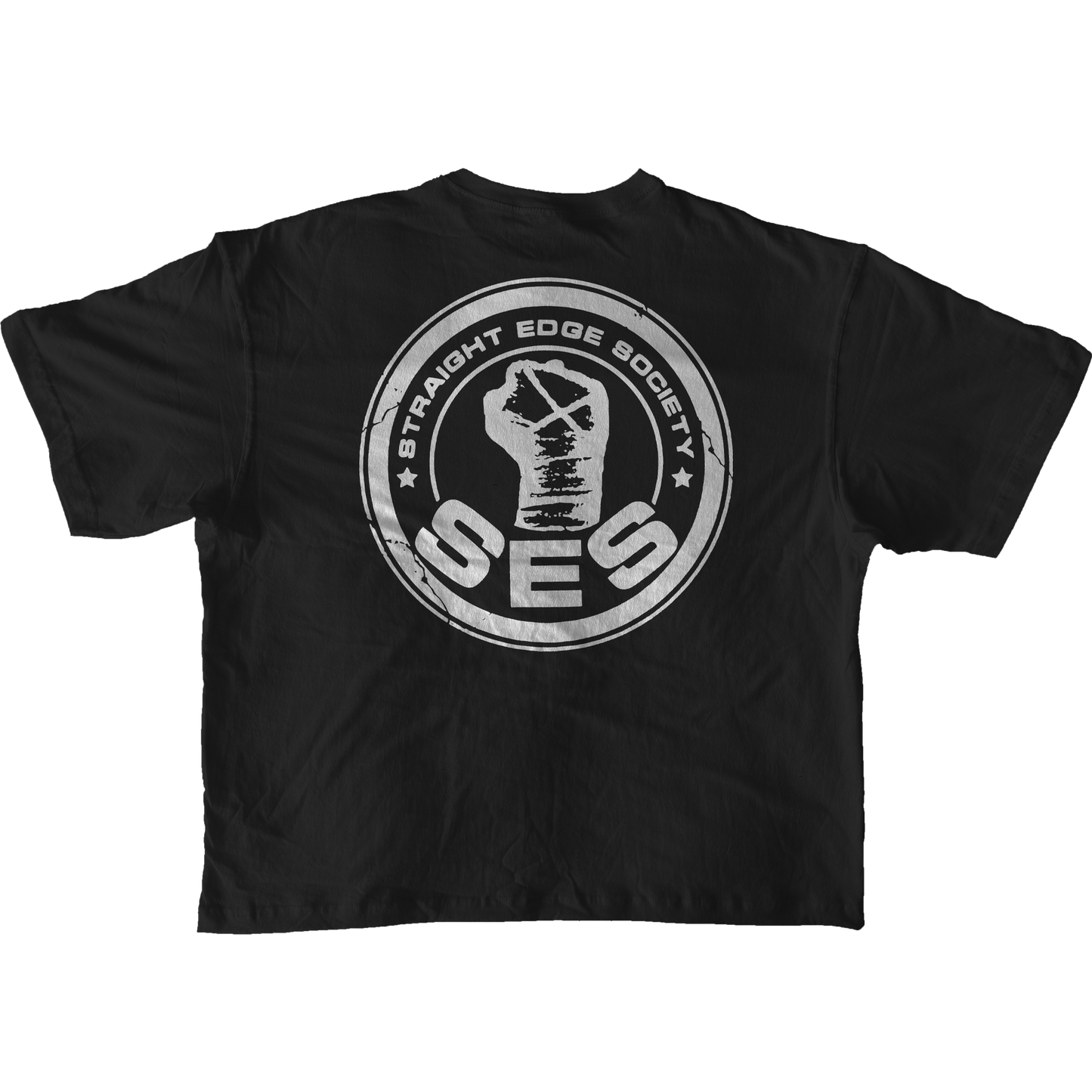 Playera Oversize CM Punk Straight Edge Society