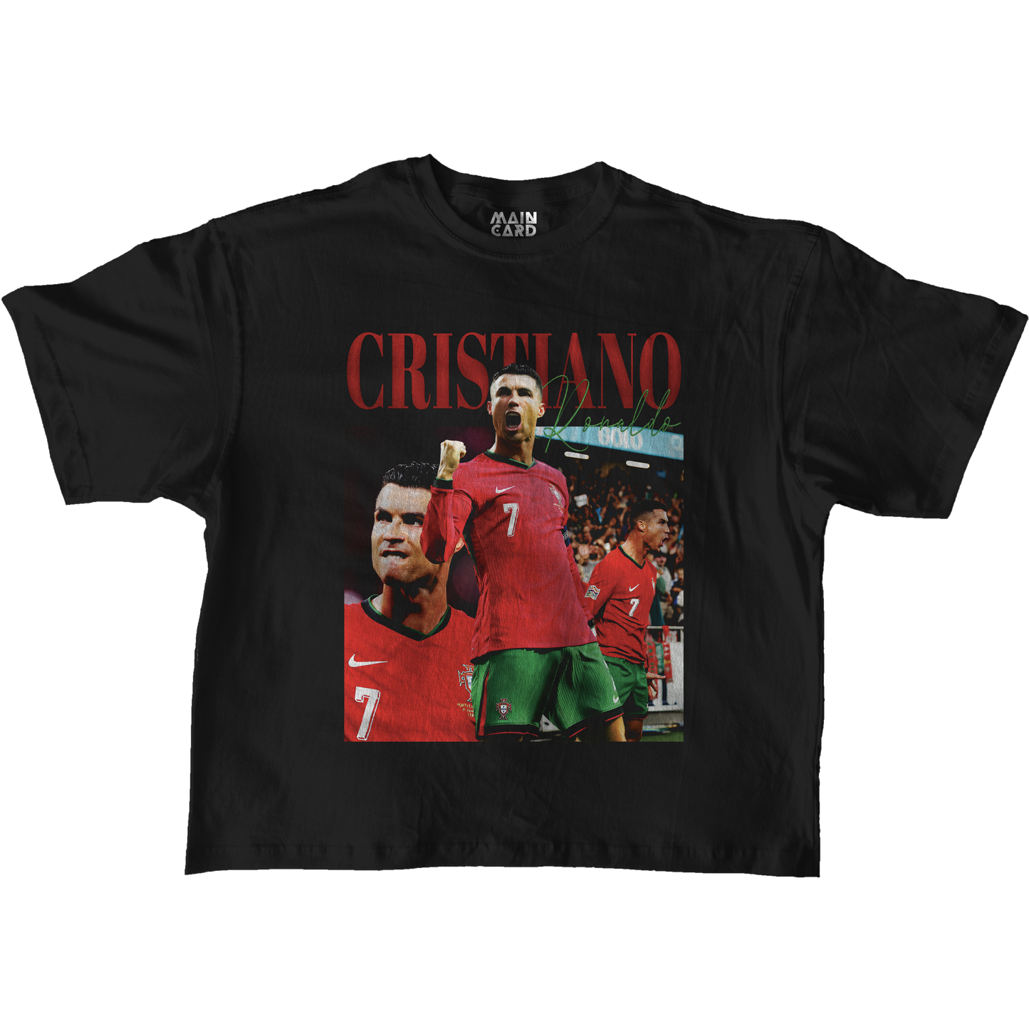 Playera Oversize Cristiano Ronaldo Portugal 2024 Originals