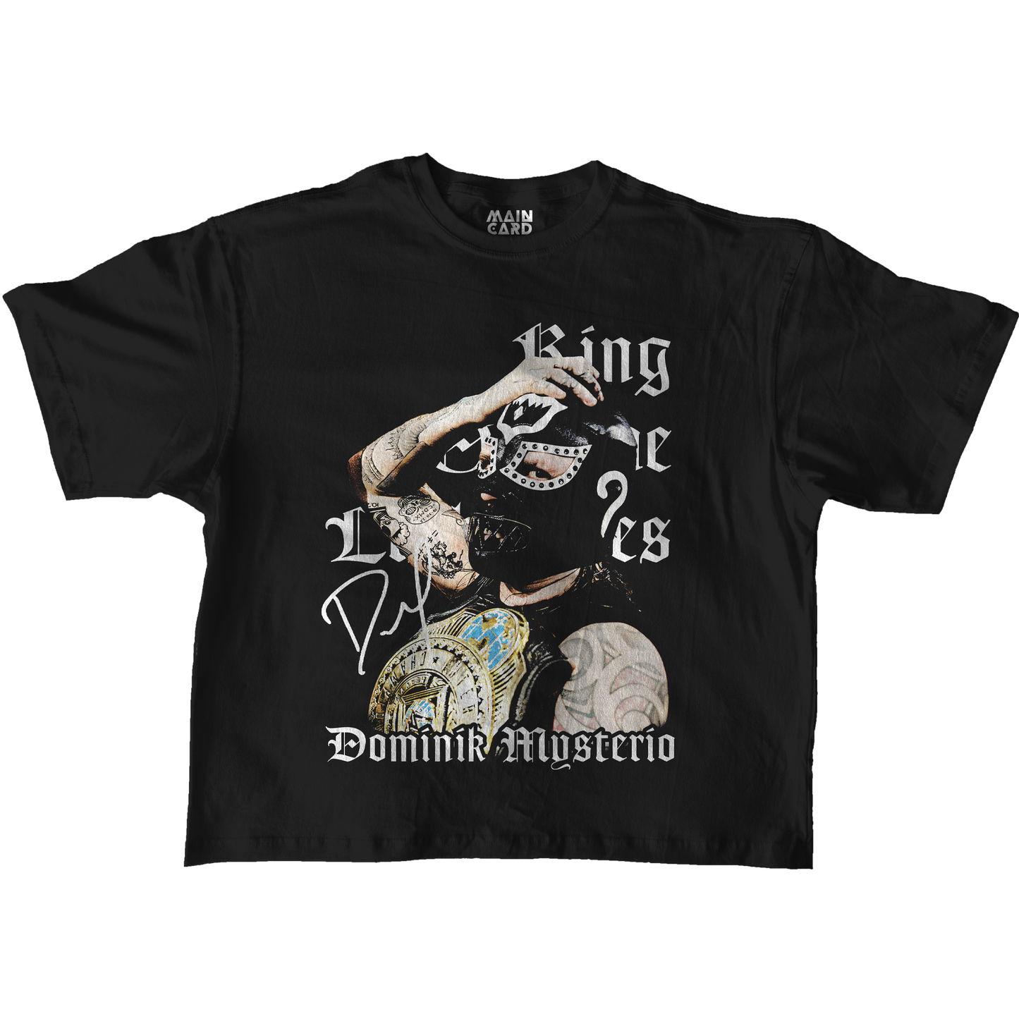 Playera Oversize Dominik Mysterio King of the Luchadores Rawline