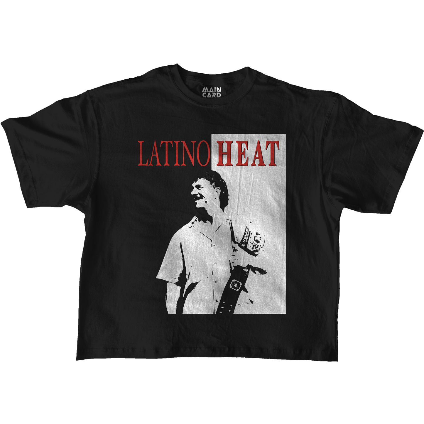 Playera Oversize Eddie Guerrero Latino Heat Scarface