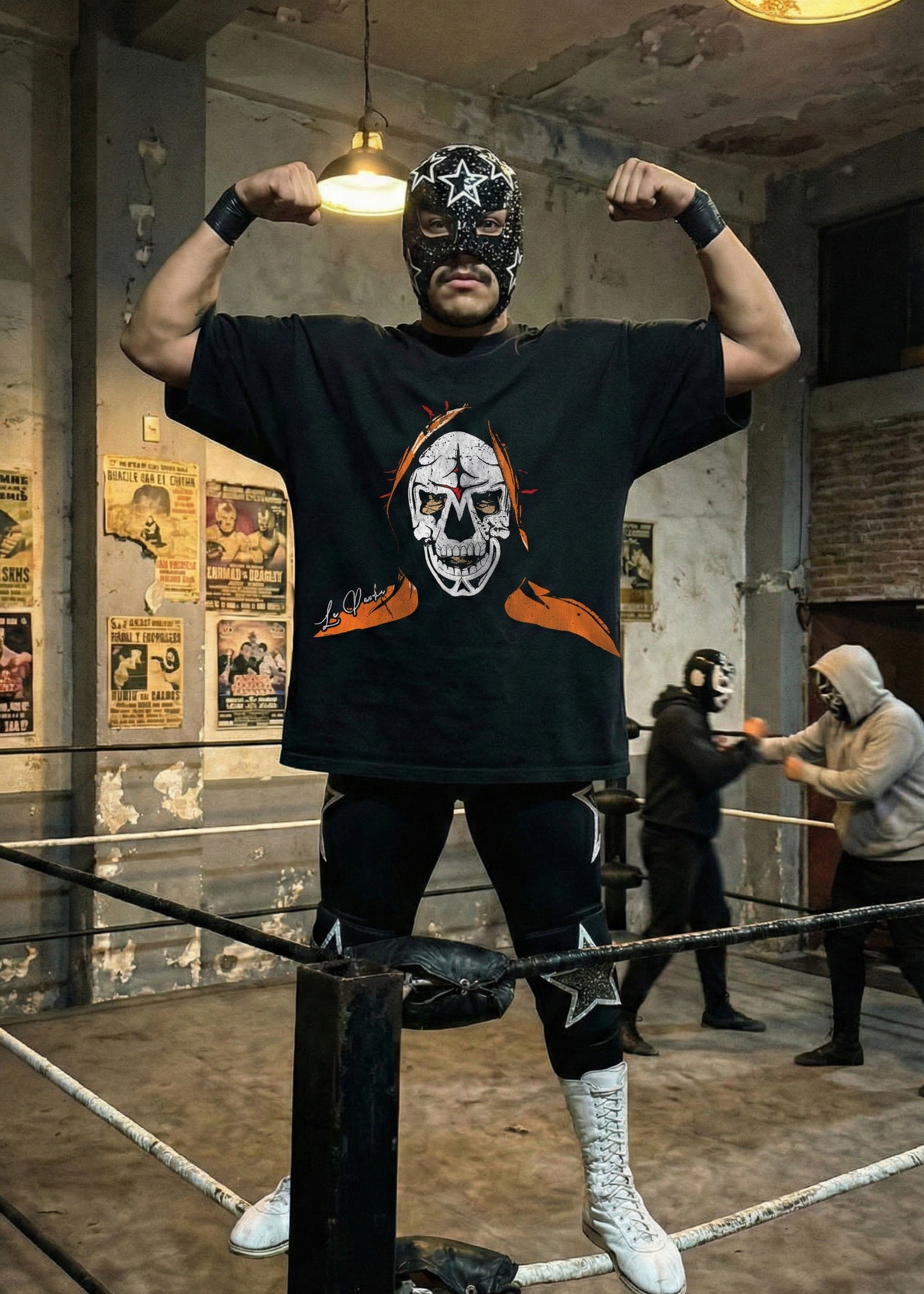 Playera Oversize La Parka Big Face