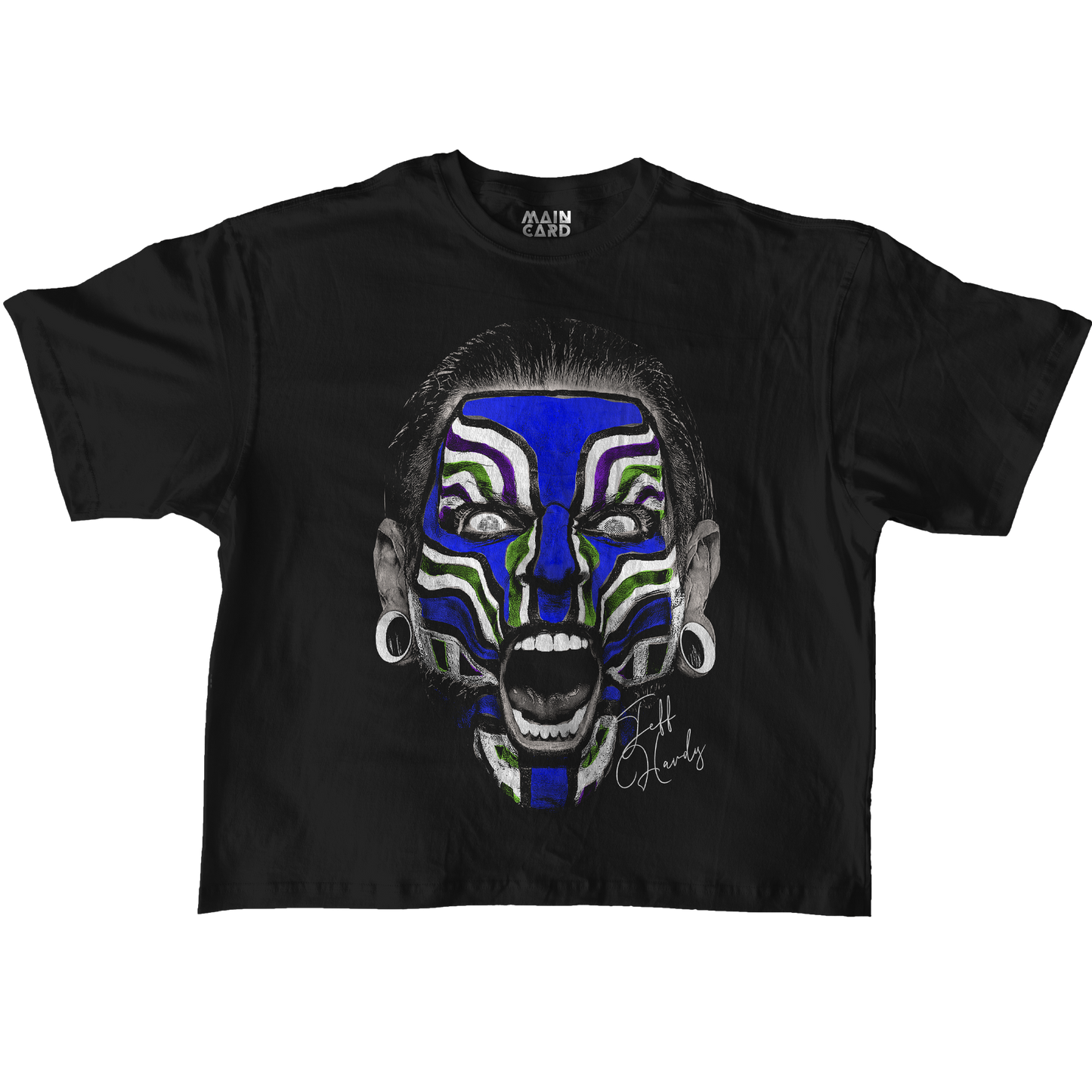 Playera Oversize Jeff Hardy Big Face