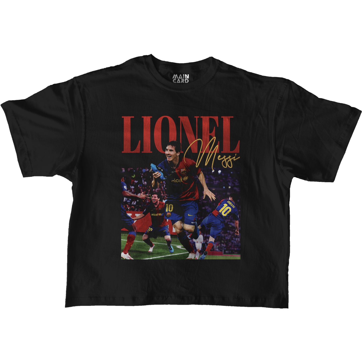 Playera Oversize Lionel Messi Barcelona 2009 Originals