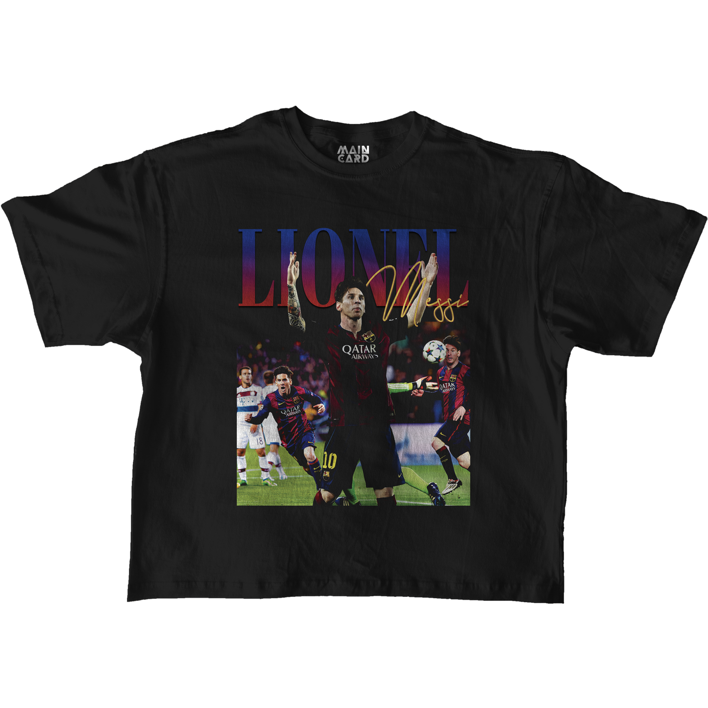 Playera Oversize Lionel Messi Barcelona 2015 Originals