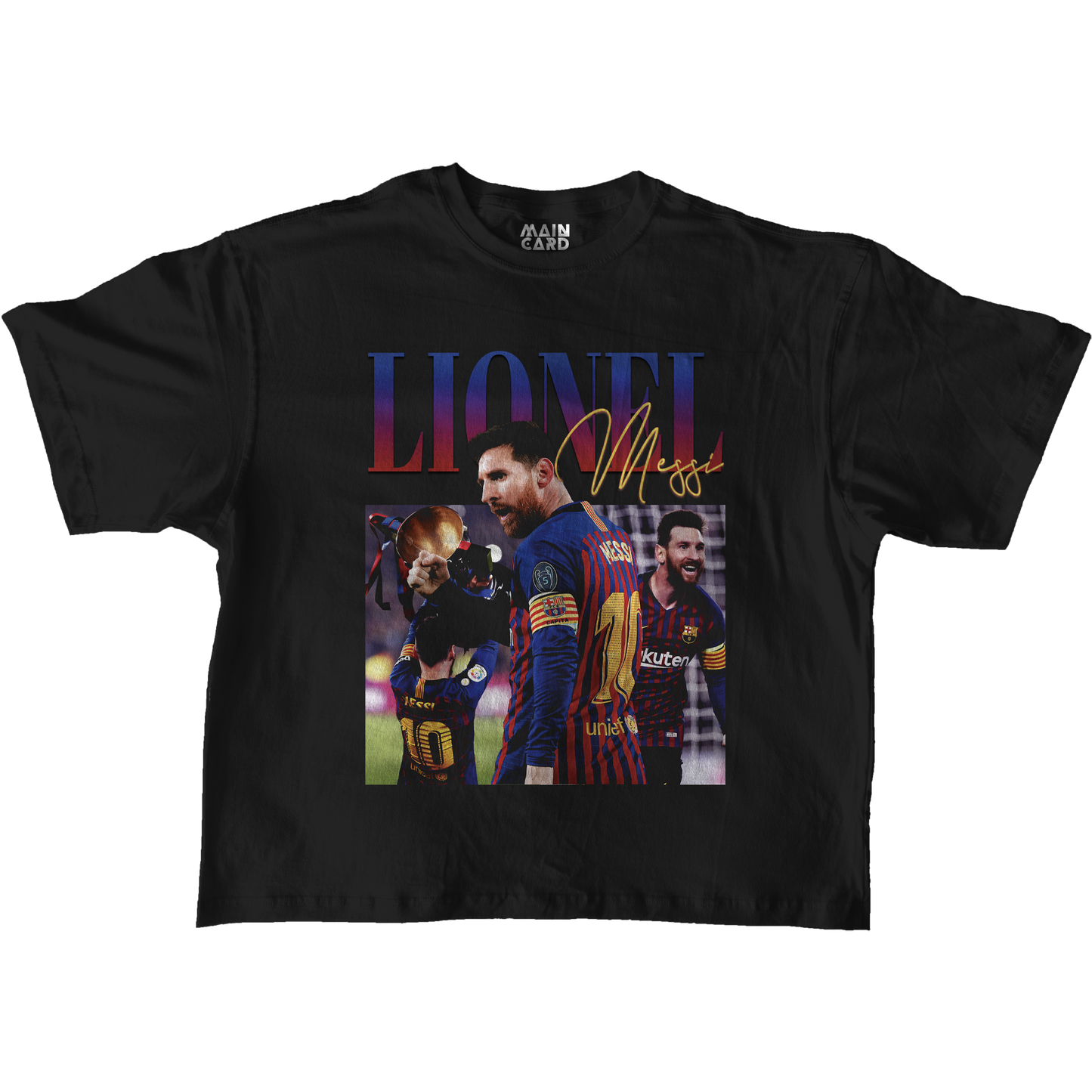 Playera Oversize Lionel Messi Barcelona 2019 Originals