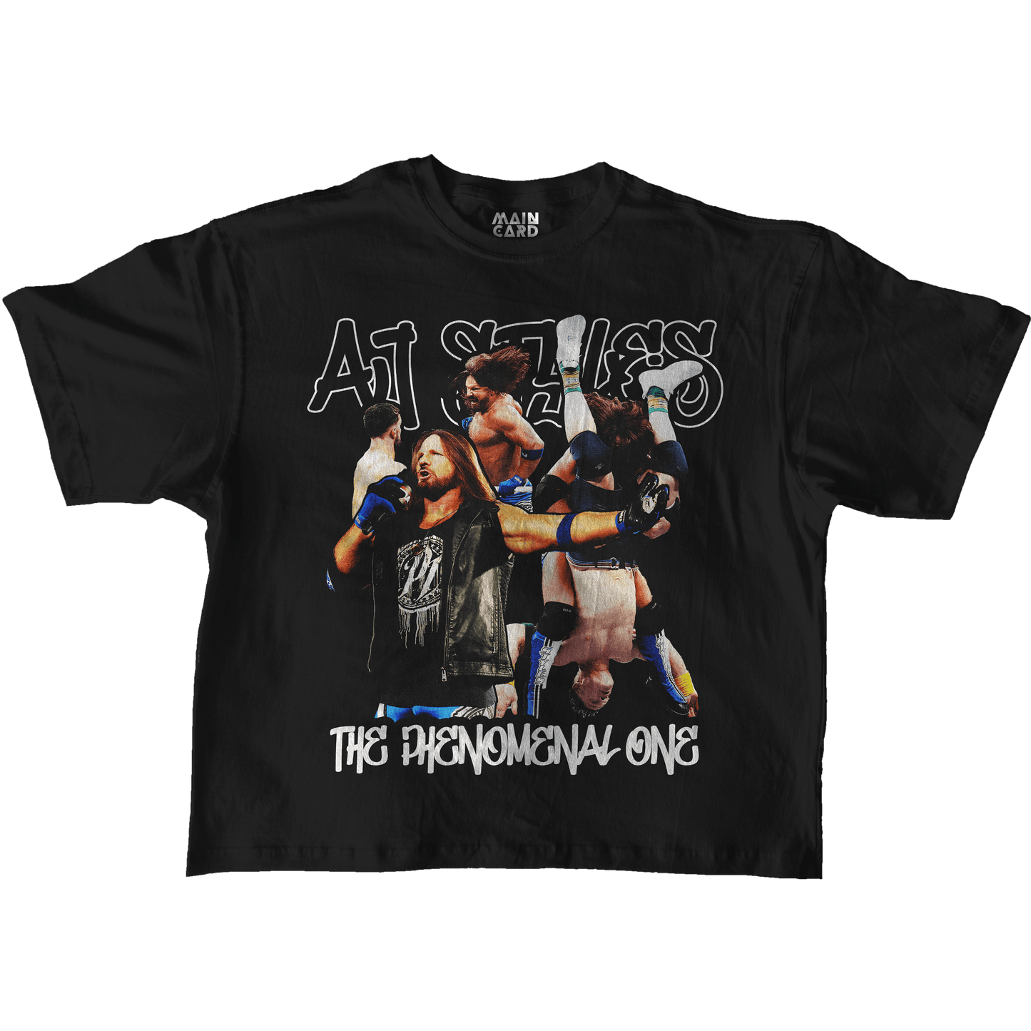 Playera Oversize AJ Styles Rawline