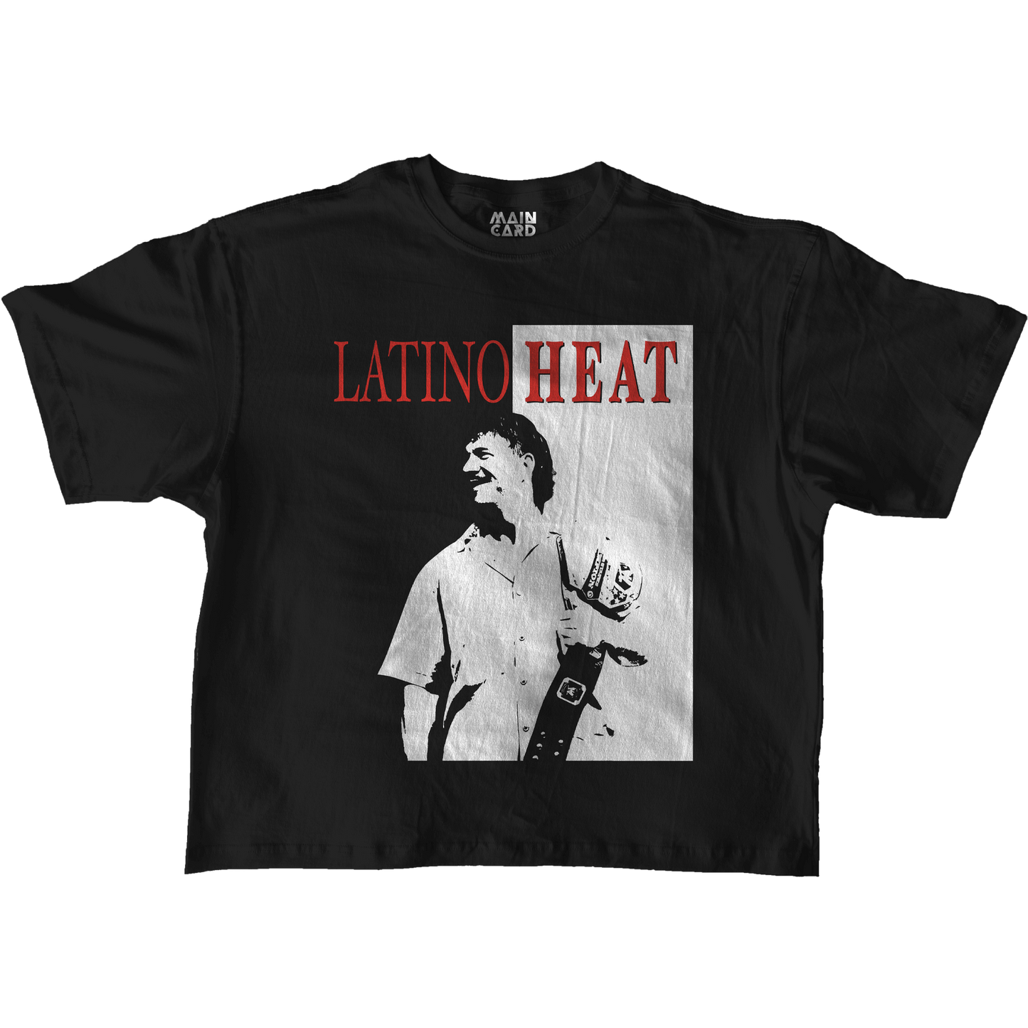 Playera Oversize Eddie Guerrero Latino Heat Scarface