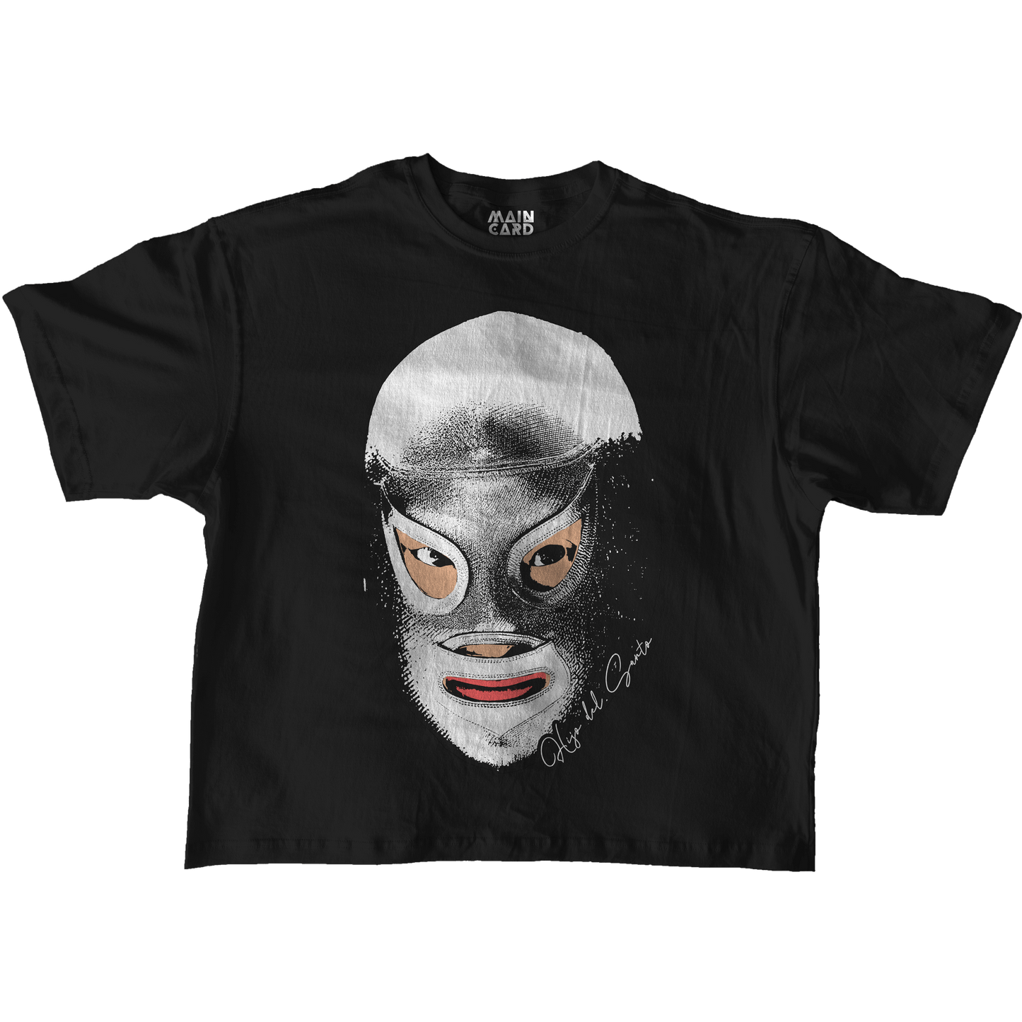 Playera Oversize Hijo del Santo Big Face