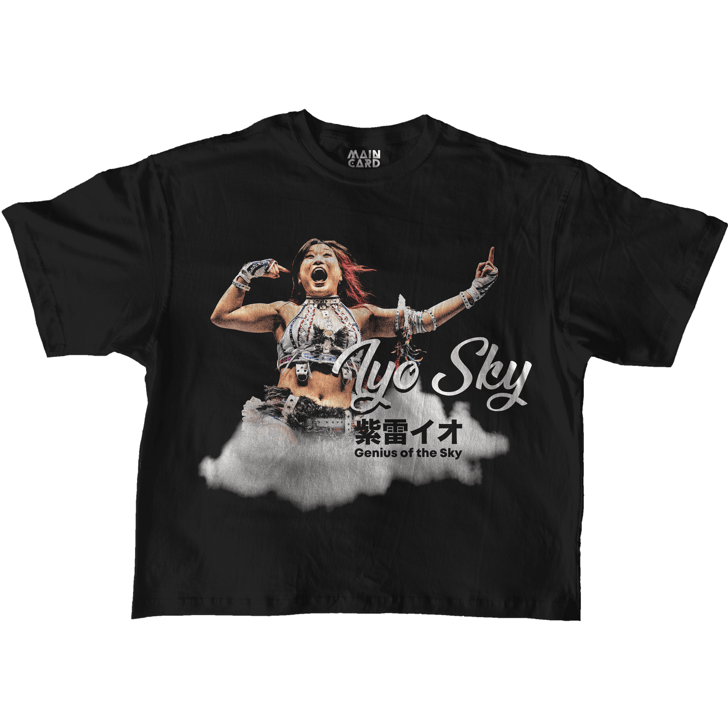 Playera Oversize Iyo Sky Rawline