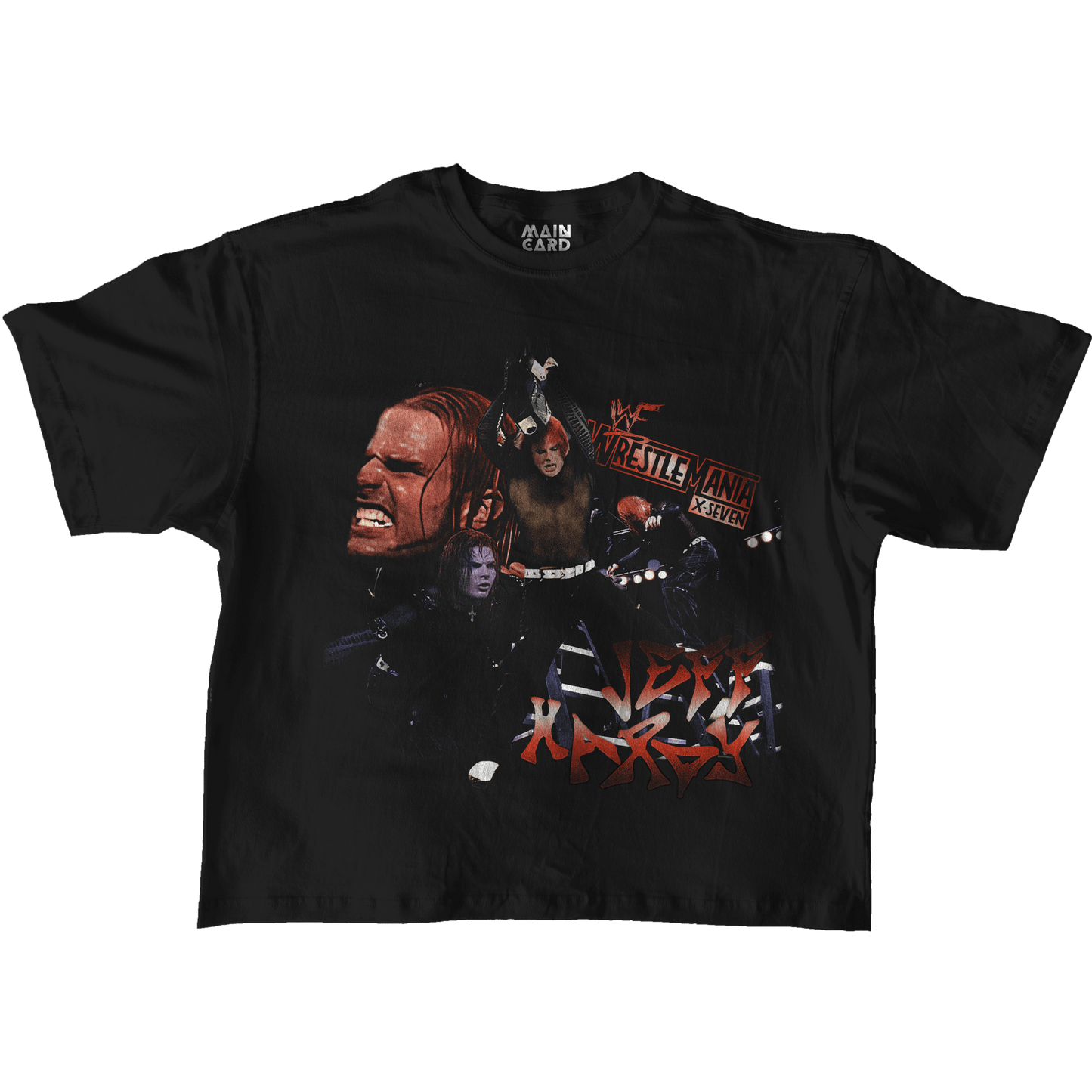 Playera Oversize Jeff Hardy Wrestlemania 17