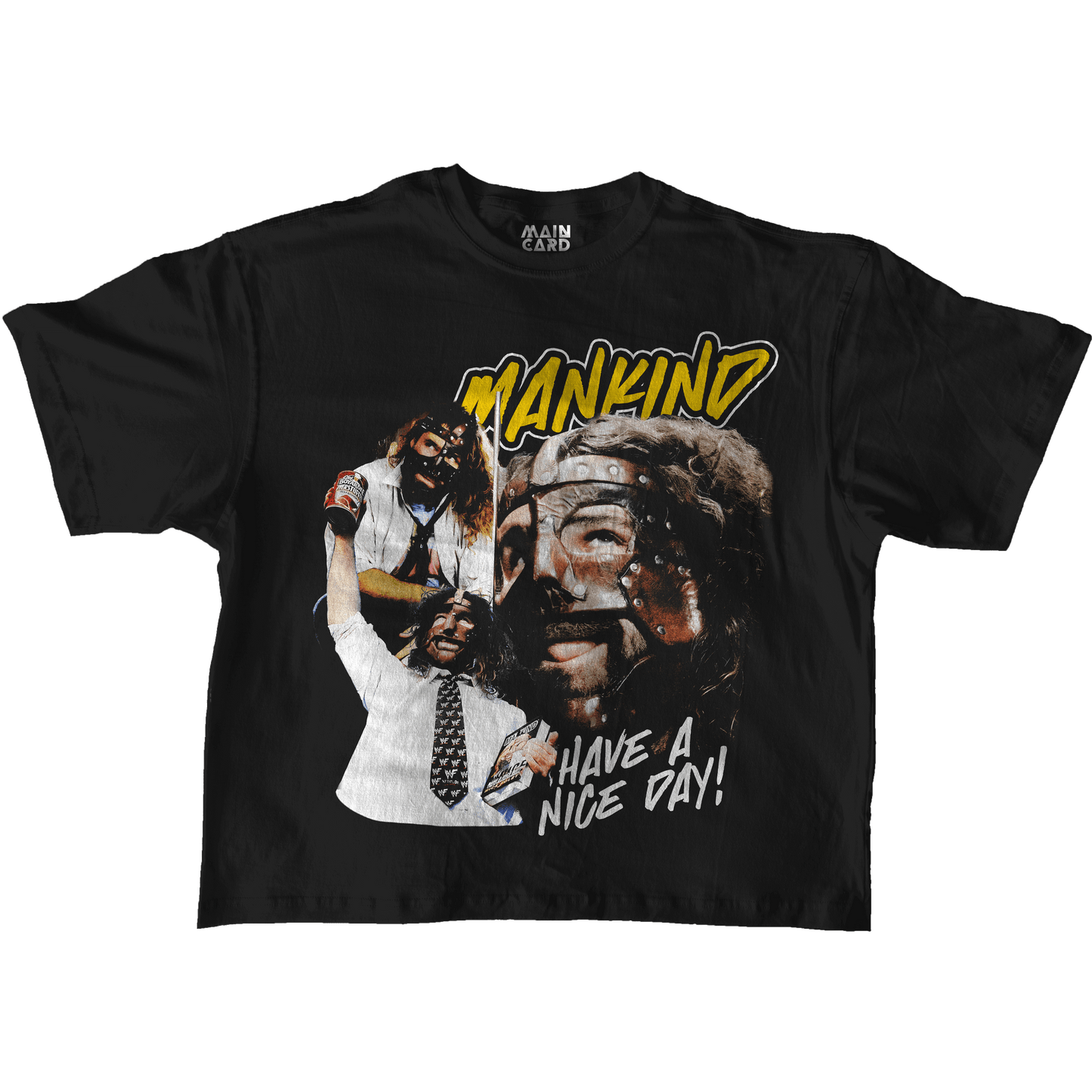 Playera Oversize Mankind Rawline