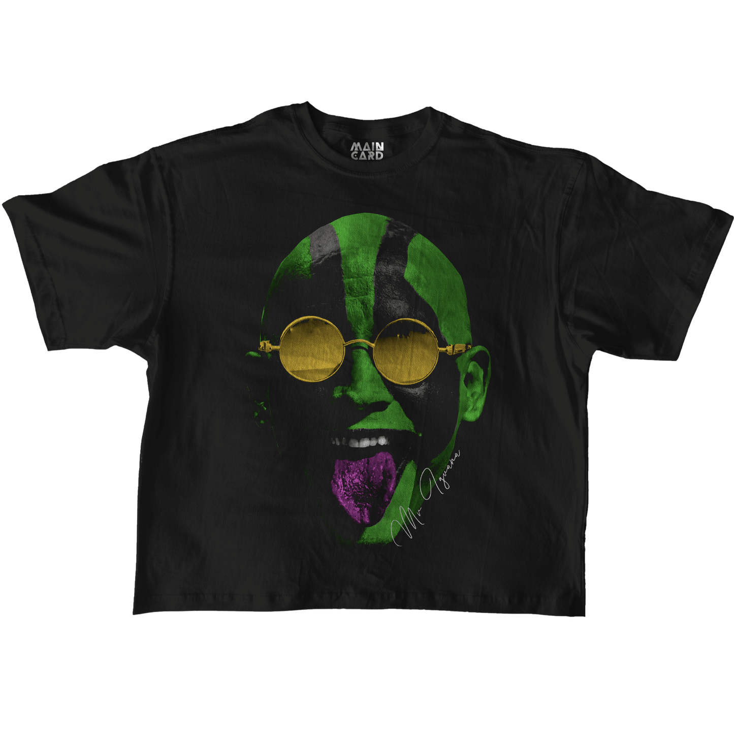 Playera Oversize Mr Iguana Big Face