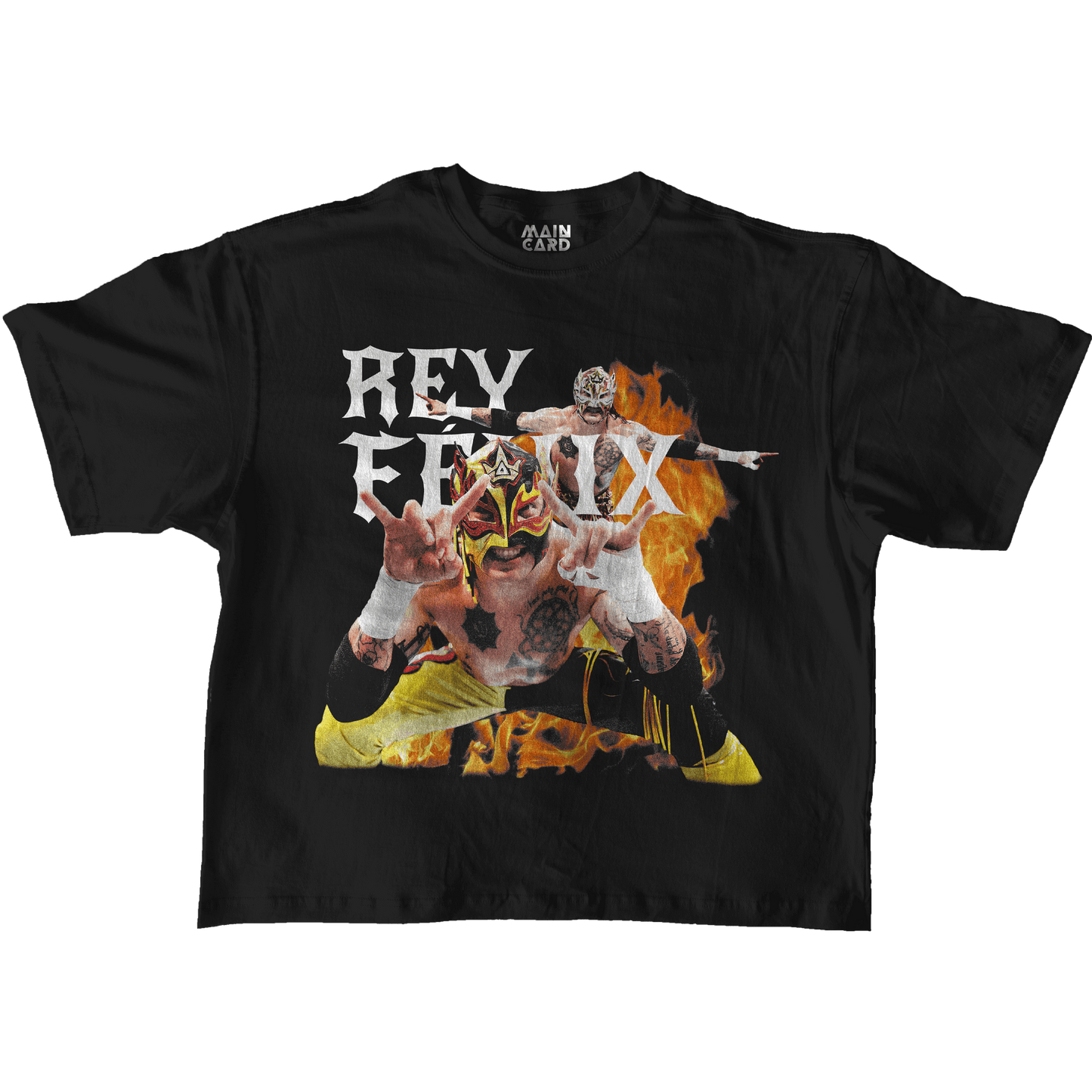 Playera Oversize Rey Fénix