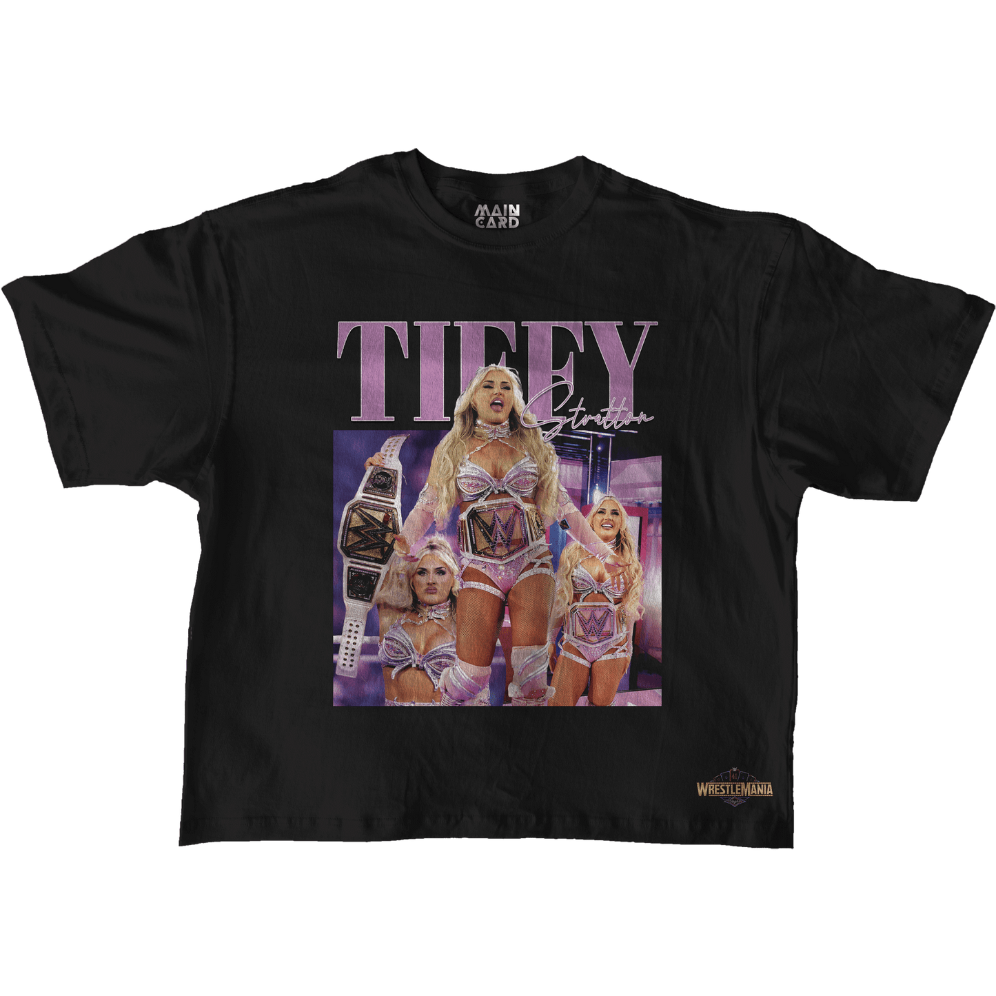 Playera Oversize Tiffany Stratton WM 41 Stars