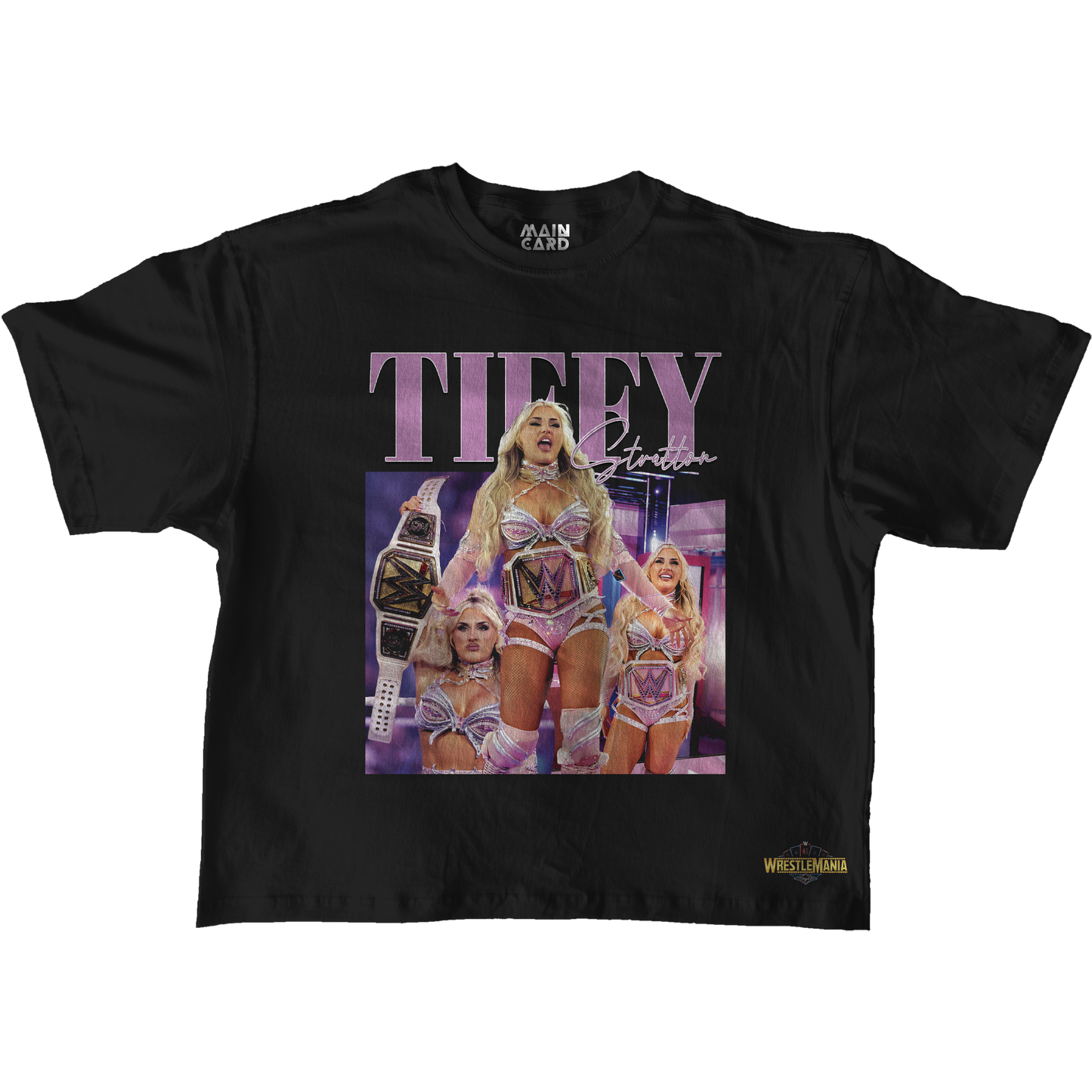 Playera Oversize Tiffany Stratton WM 41 Stars