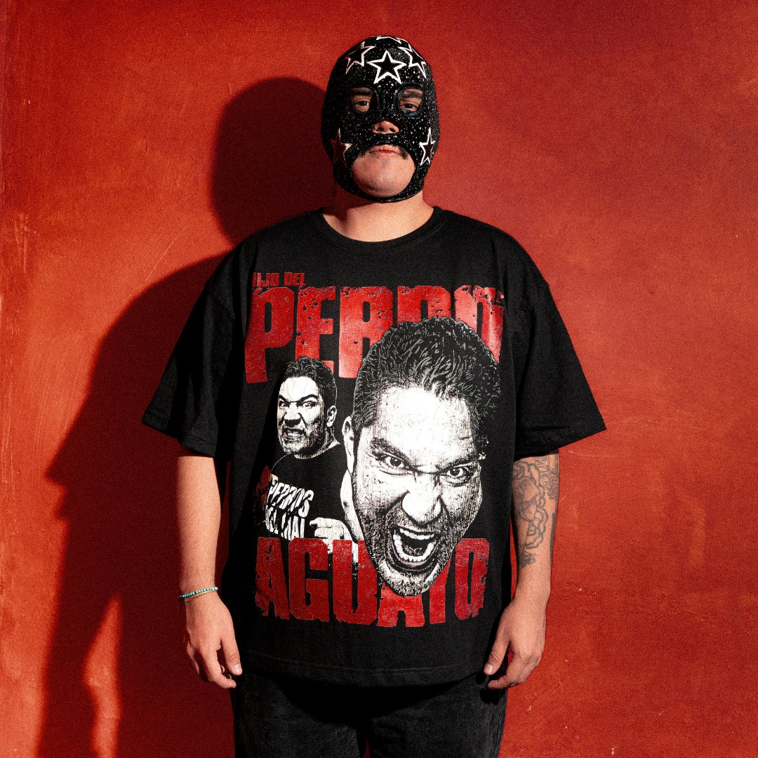 Playera Oversize Hijo del Perro Aguayo Heritage