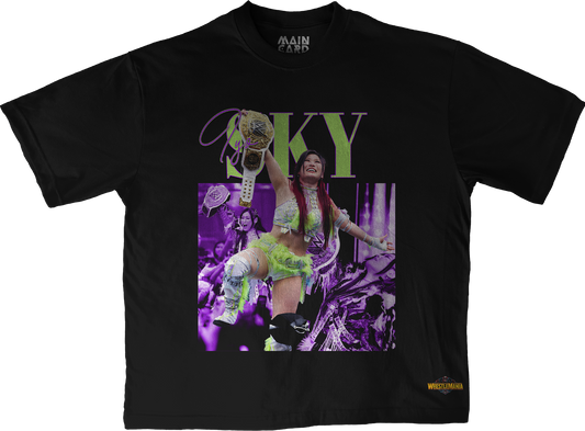 Playera Oversize Iyo Sky WM 41 Stars