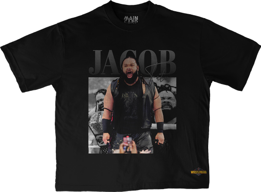 Playera Oversize Jacob Fatu WM 41 Stars