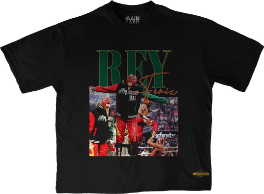 Playera Oversize Rey Fénix WM 41 Stars