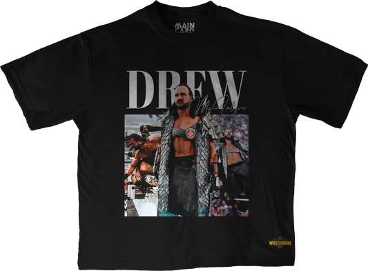 Playera Oversize Drew McIntyre WM 41 Stars