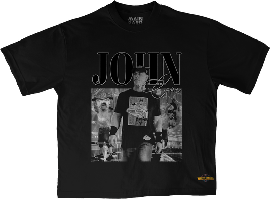 Playera Oversize John Cena WM 41 Stars