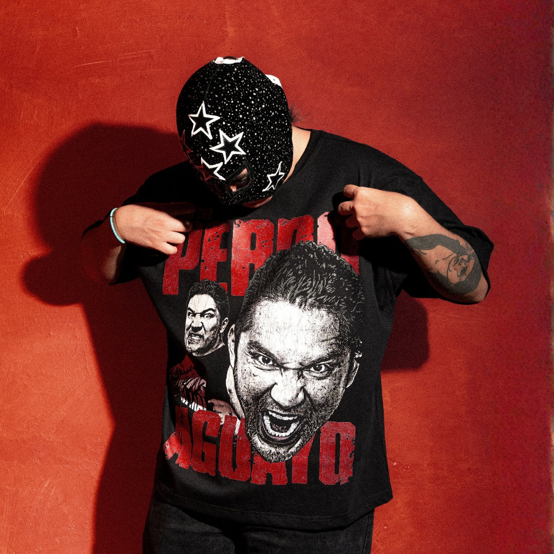Playera Oversize Hijo del Perro Aguayo Heritage