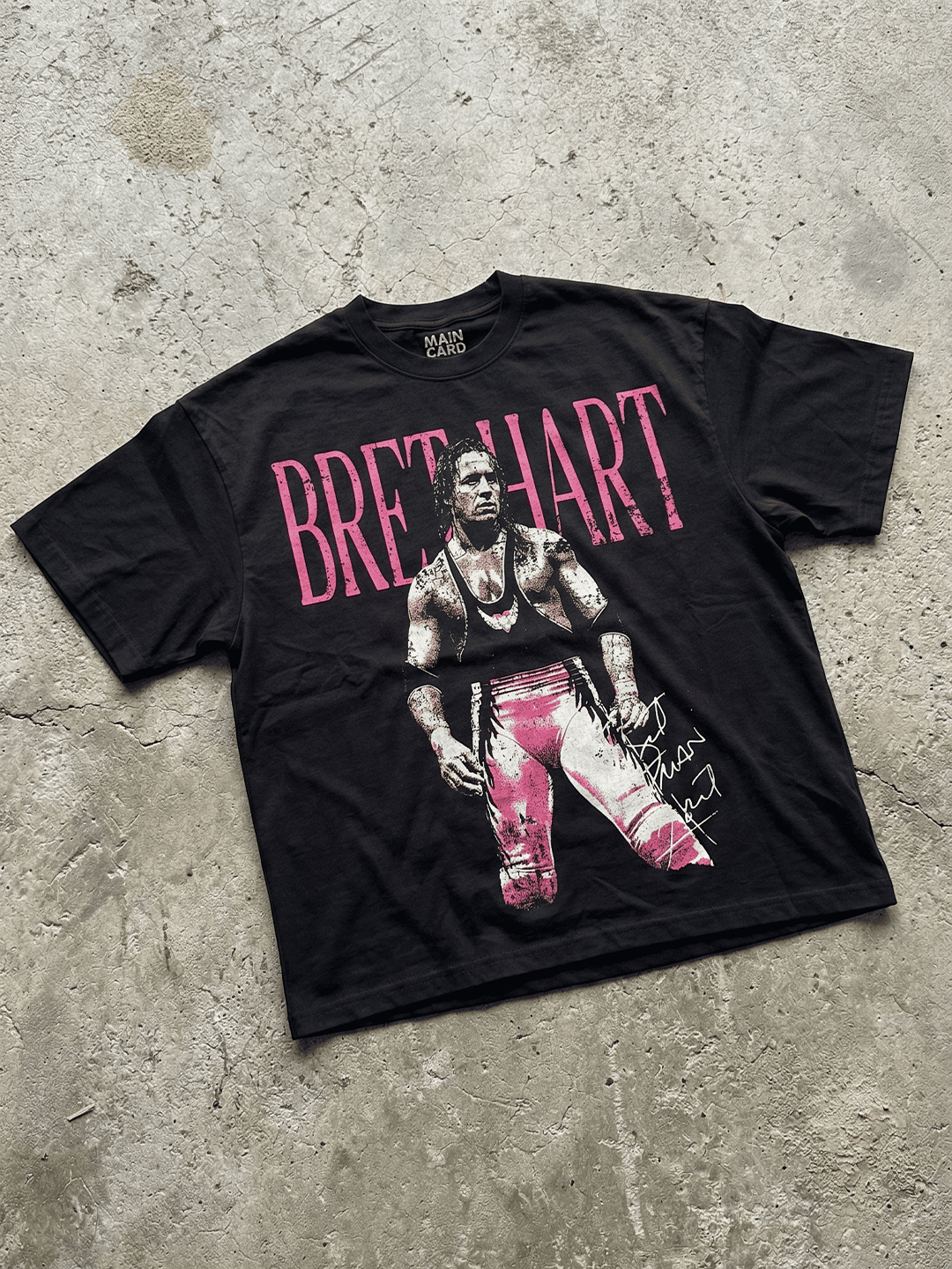 Playera Oversize Bret Hart Legacy