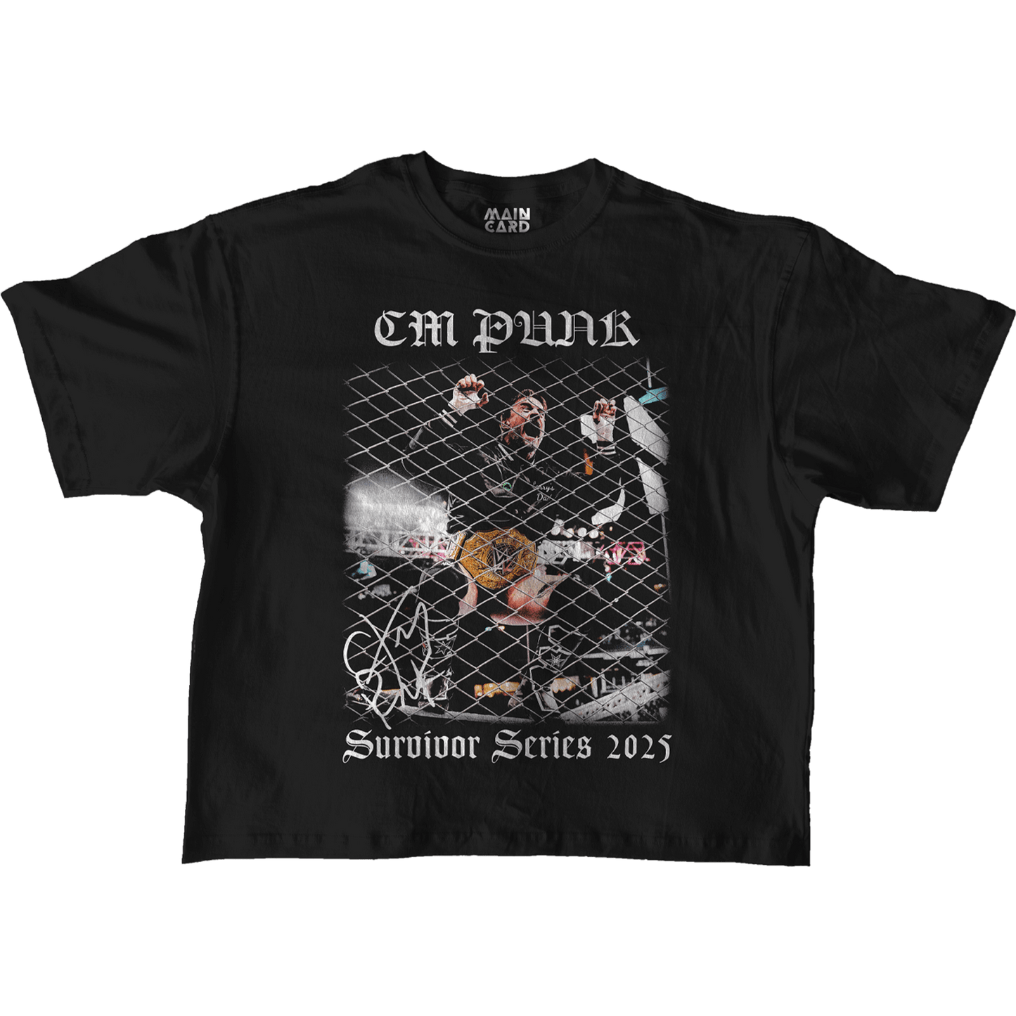 Playera Oversize CM Punk SS25 Rawline