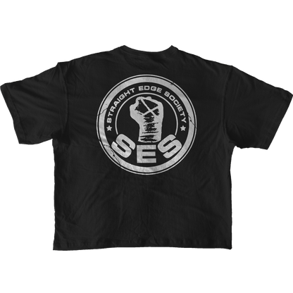 Playera Oversize CM Punk Straight Edge Society