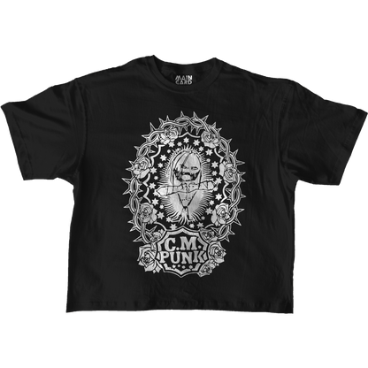 Playera Oversize CM Punk Straight Edge Society