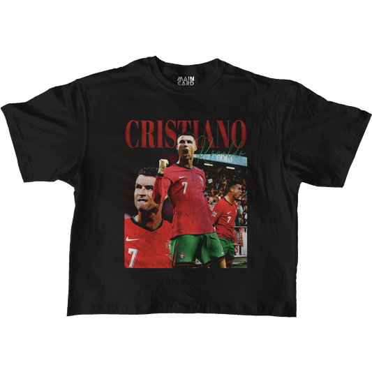 Playera Oversize Cristiano Ronaldo Portugal 2024 Originals