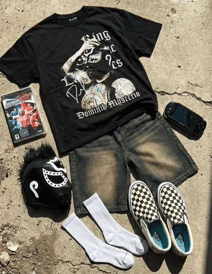 Playera Oversize Dominik Mysterio King of the Luchadores Rawline