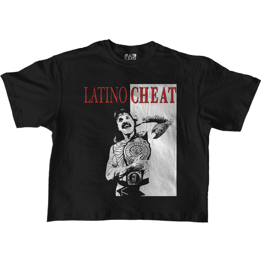 Playera Oversize Dominik Mysterio Latino Cheat Scarface