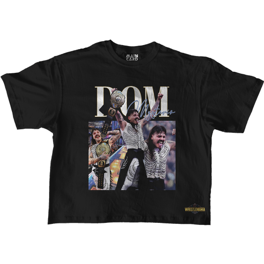 Playera Oversize Dominik Mysterio WM 41 Stars