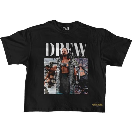 Playera Oversize Drew McIntyre WM 41 Stars