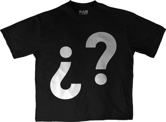 Playera Oversize Mystery Box ¿?