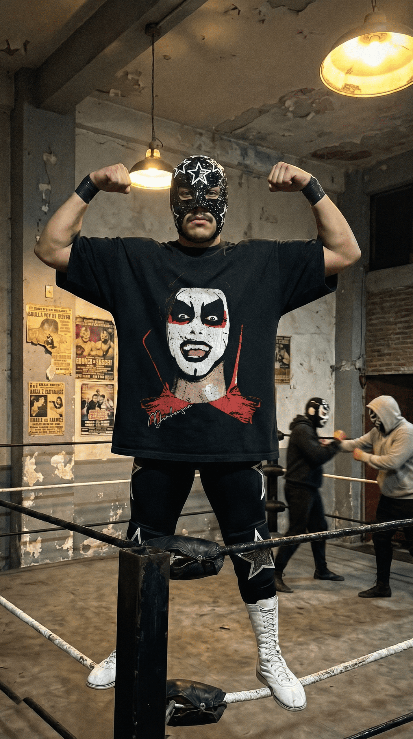 Playera Oversize Danhausen Big Face
