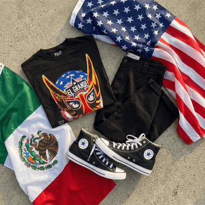 Playera Oversize El Grande Americano Big Face