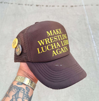Trucker Hat "Make Wrestling Lucha Libre Again" - Café