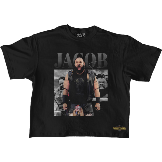 Playera Oversize Jacob Fatu WM 41 Stars