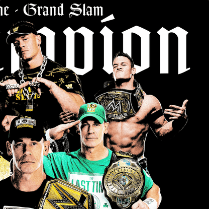 Playera Oversize John Cena GOAT Rawline