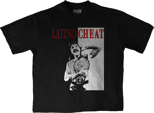Playera Oversize Dominik Mysterio Latino Cheat Scarface