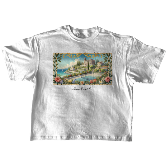 Playera Oversize Logo Main Card Co. Montecarlo