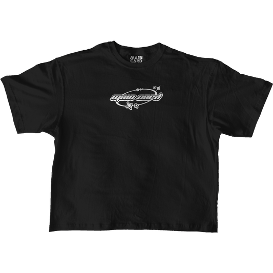 Playera Oversize Logo Main Card Co. Y2K