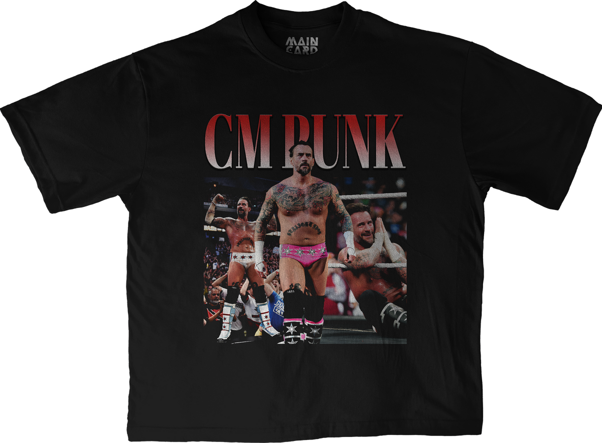 Playera Oversize CM Punk Originals – Main Card Co.