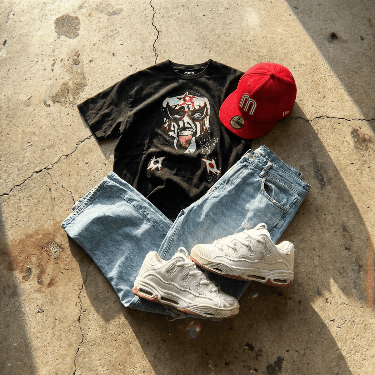Playera Oversize Penta Big Face
