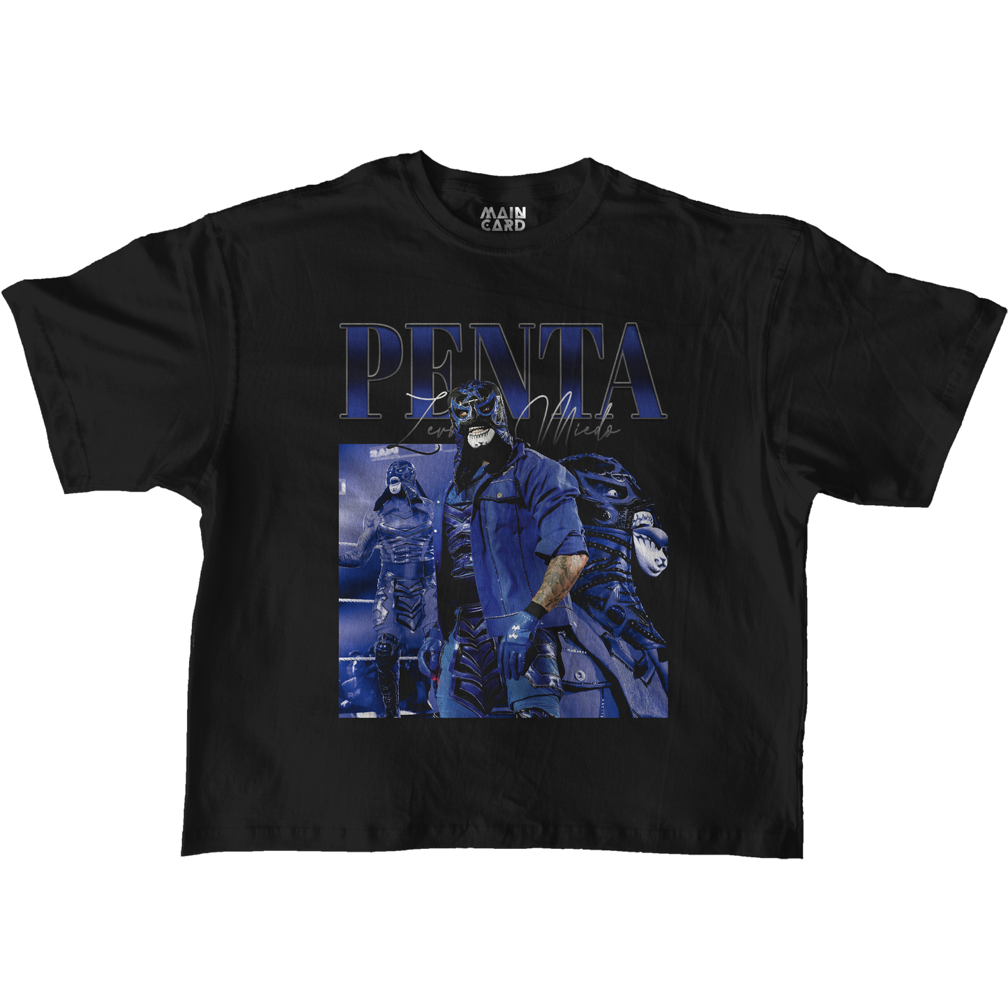 Playera Oversize Penta (Azul) Originals