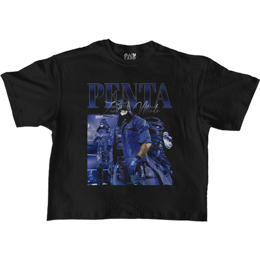 Playera Oversize Penta (Azul) Originals