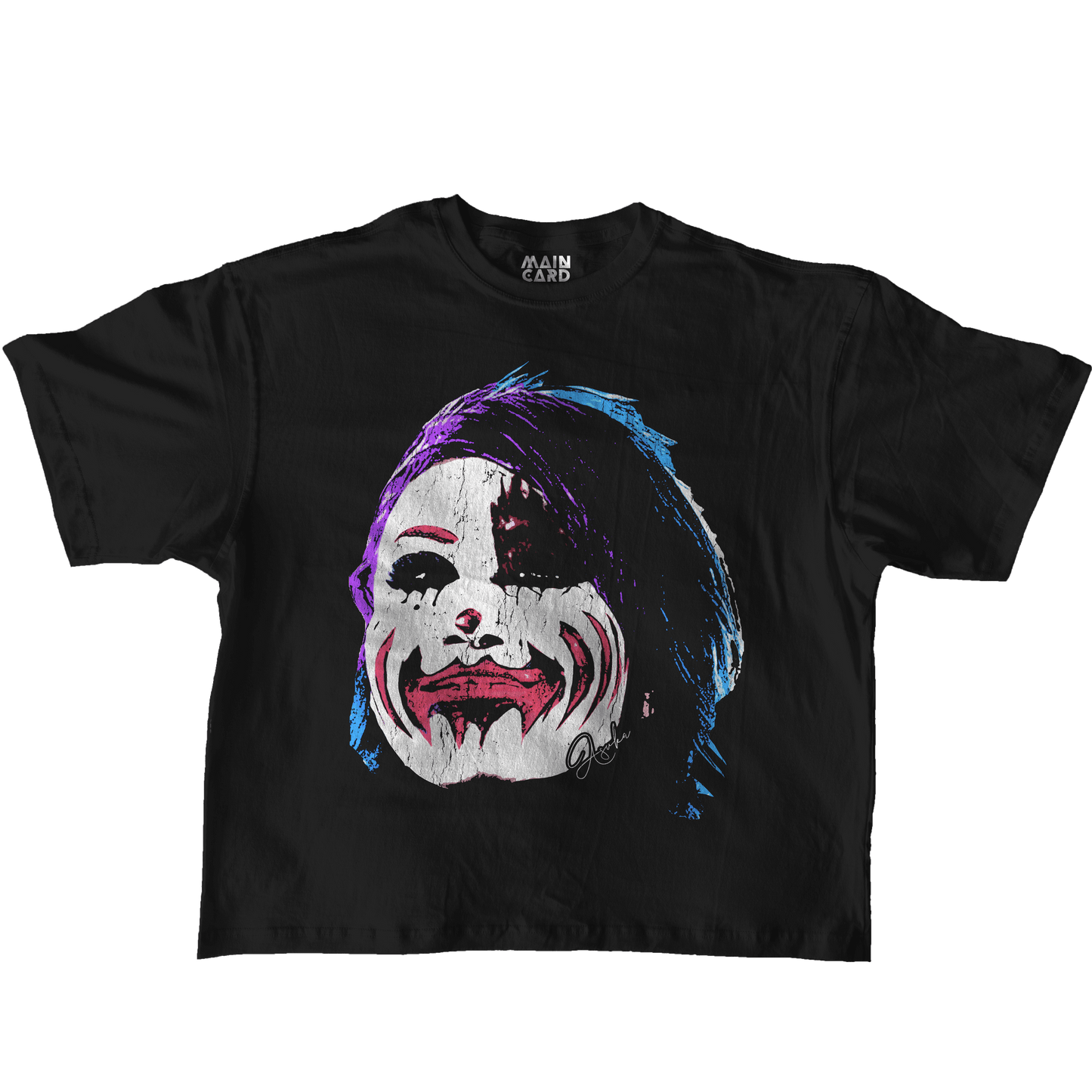 Playera Oversize Asuka Big Face